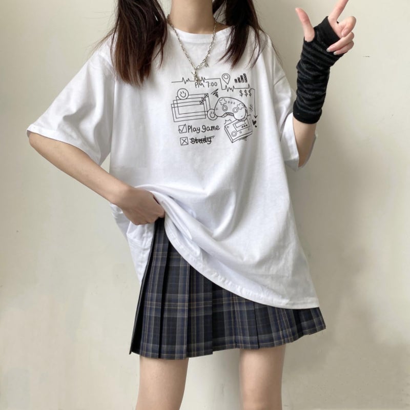 VTTDB Arm covers cute women kawaii japanese harajuku Goth Half Finger Knitted Arm Warmer Y2K Gloves Arm Sleeve for girl - Image 4